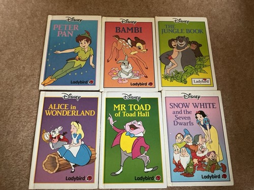 Ladybird disney books - books, x6