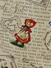 Novelty Red Riding Hood Fabric