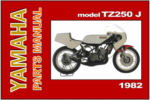 Yamaha parts manual tz250 - yamaha,