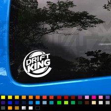 Drift King Decal Sticker For