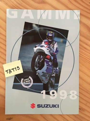 Suzuki 1998 tlr - tls, gsx-r