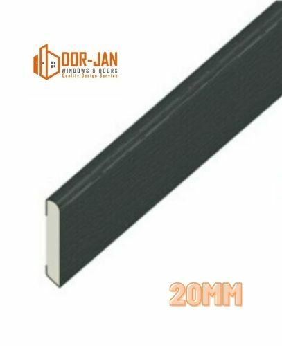 20mm anthracite upvc plastic - 20mm,