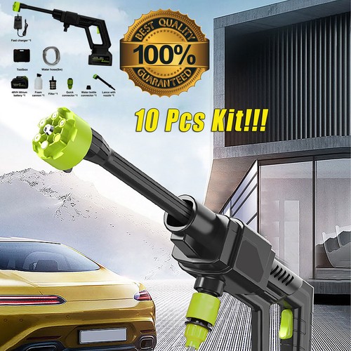 Cordless car pressure - pressure, washer
