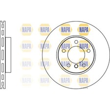 2x Brake Discs Vented For BMW