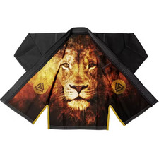 Shoyoroll BJJ Gi Black Lion Jiu Jitsu Kimono Uniform | Limited Edition Suit