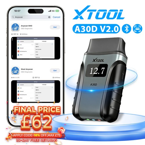 2026 xtool anyscan a30d - a30d, bt