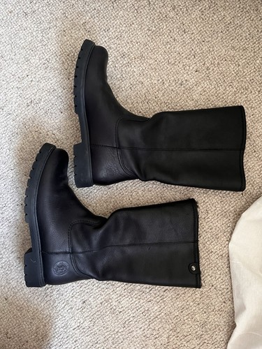 Panama jack black leather - panama,