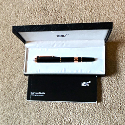 Montblanc black ink fountain - montblanc,