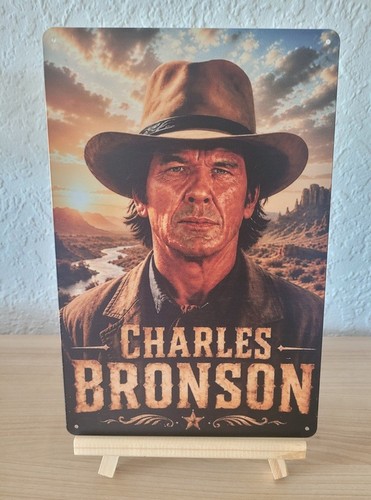 Charles bronson tin sign - bronson,