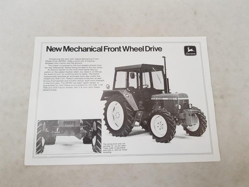 John deere mechanical - mechanical, front