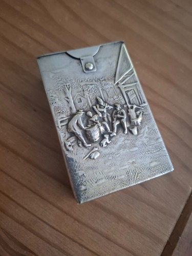 Vintage cigarette case - vintage,