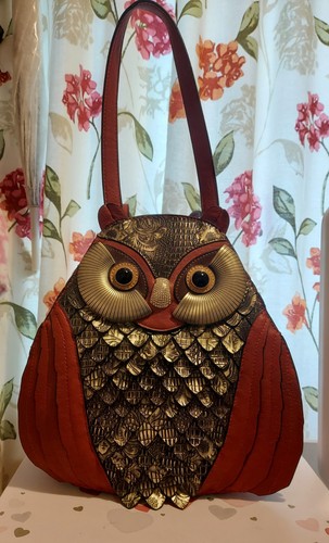 Cute owl handbag shoulder bag - handbag/,