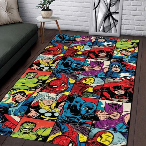 Superheros rug spider man - rug,spider,