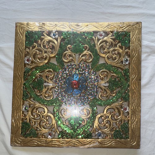 Large indian carved wood - indian,