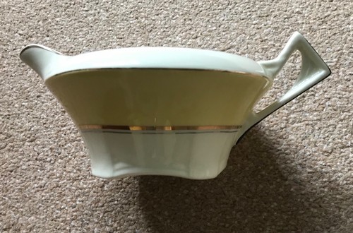 Art deco style gravy boat - art, made