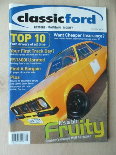 Classic ford magazine august - magazine,