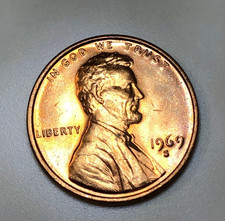 1969-S 1C RD Lincoln Penny