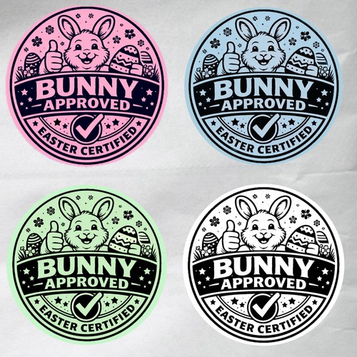 Easter stickers bunny gift - bunny,