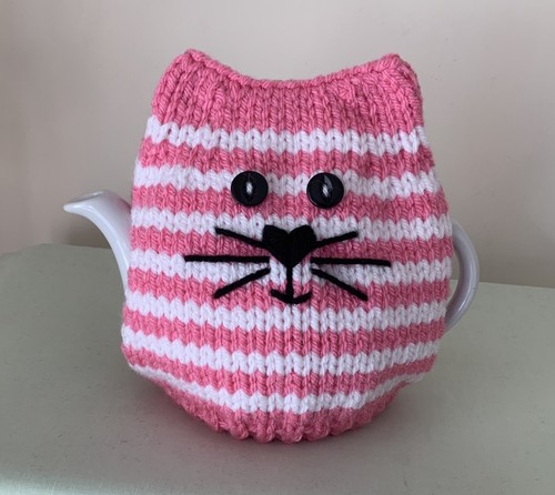 New hand knitted pink - hand,