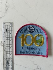 1914 - 2014 100 Girlguiding