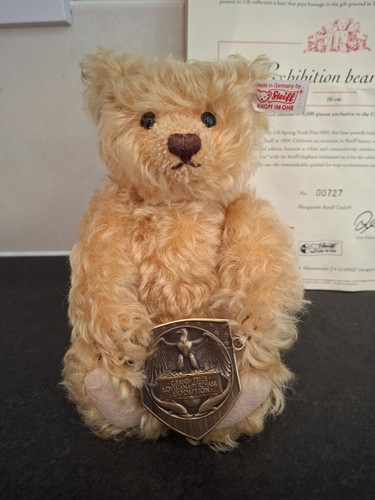 Steiff exhibition teddy - steiff, bear