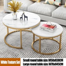 Nesting Coffee Tables Set of 2