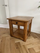 Solid Oak Side Table