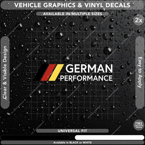 German performance car - performance, van