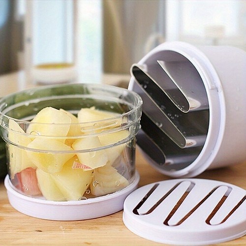 Portable manual food chopper - portable,