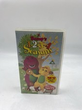 BARNEY 1-2-3-4 SEASONS VHS VIDEO TAPE 