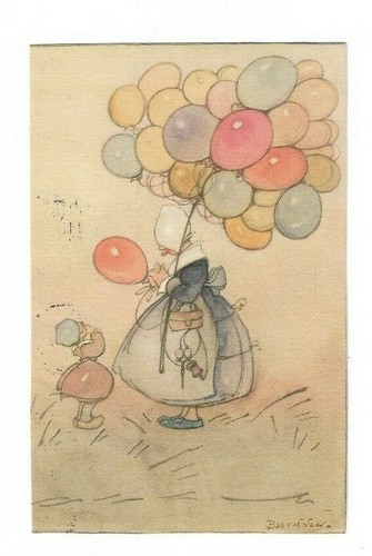 The balloon lady bas van - the, der