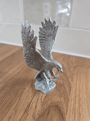 Pewter american eagle - eagle, statue