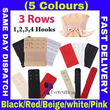 3ROW 1,2,3,4 Hook Bra Extender