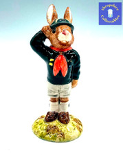 Royal Doulton BE PREPARED Bunnykins Figure DB 56  DB56 BOXED MINT