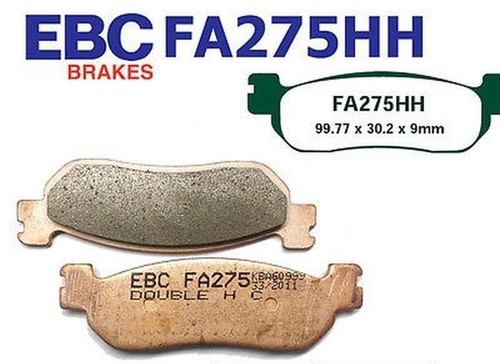 Ebc brake pads - brake, fa275hh