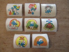 Smurf Stickers - set of 8 