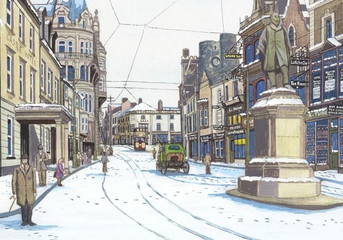 Vintage wind street - wind, in