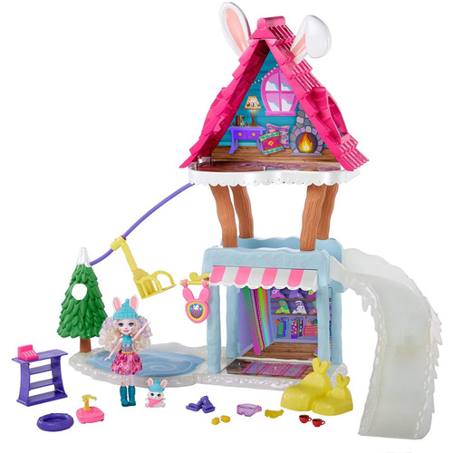 Enchantimals hoppin ski - hoppin, chalet