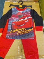 Boys Cars Pyjamas PJs Disney Lightning McQueen Cars Nightwear Age 1.5 - 2 years