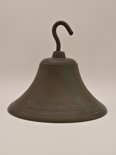 Antique bronze bell hanging - antique,