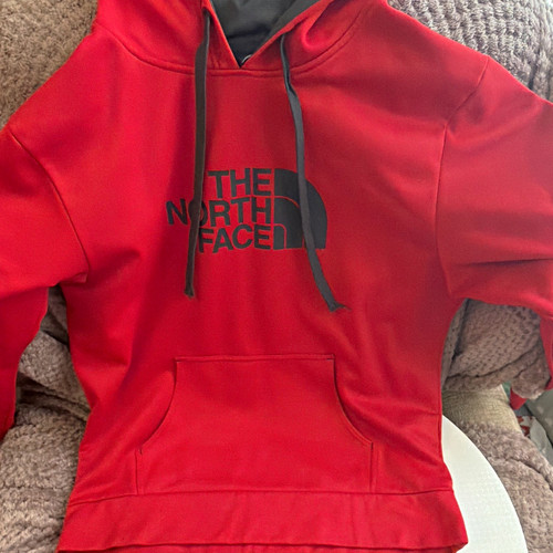 The north face red pullover - north,