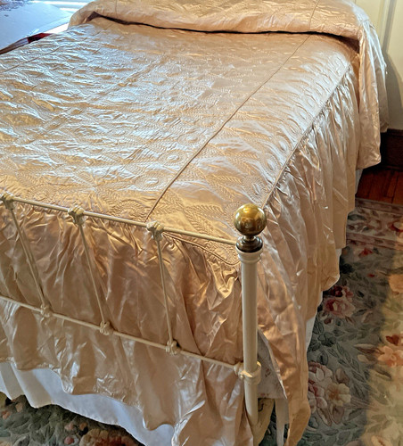 Vtg bloomcraft full bedspread - bloomcraft,