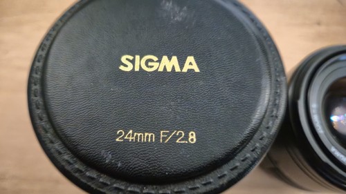 Sigma 24mm camera lens - sigma,