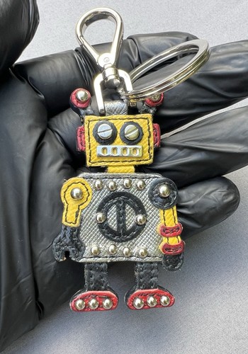 Prada robot keyring bag charm - prada,