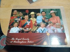 Royalty Vintage Royal Family Balcony Diana Young Princes Charles Postcard