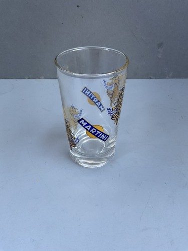 Vintage martini tumbler glass - martini,