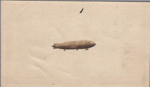 1920 photo r34 blimp - c.,