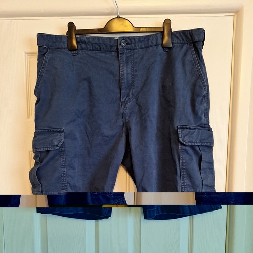 Cotton traders blue shorts - blue,