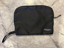 TRIUMPH MOTORCYCLE GENUINE ORIGINAL ZIPPED DOCUMENT FOLDER WALLET HOLDER CASE 