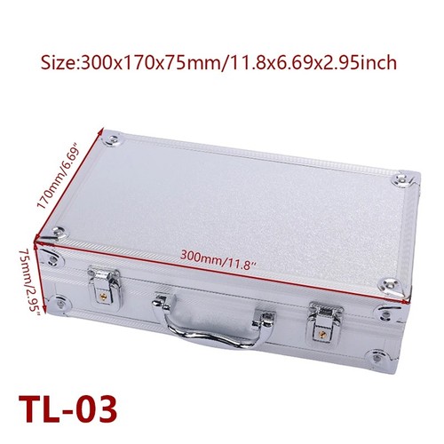 Aluminium tool box foam - box,